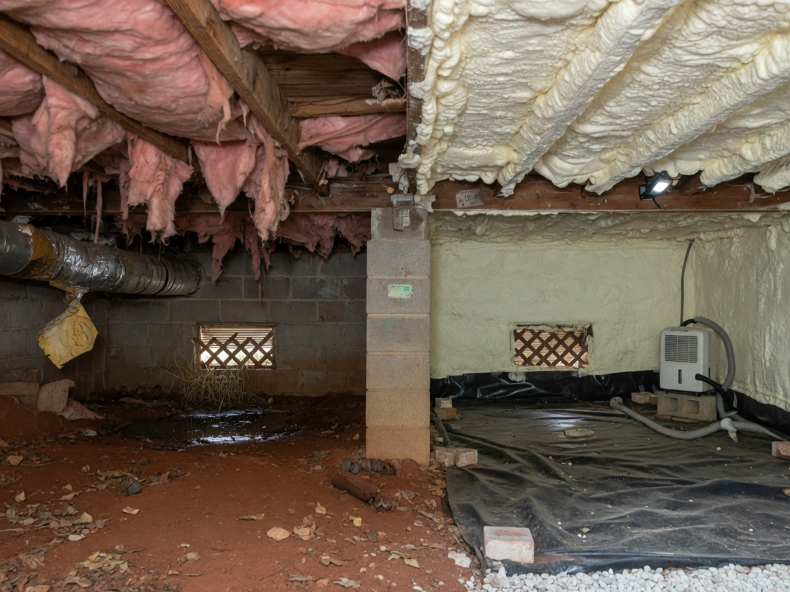 Crawl Space Insulation vs Encapsulation: What Okmulgee Homes Really Need