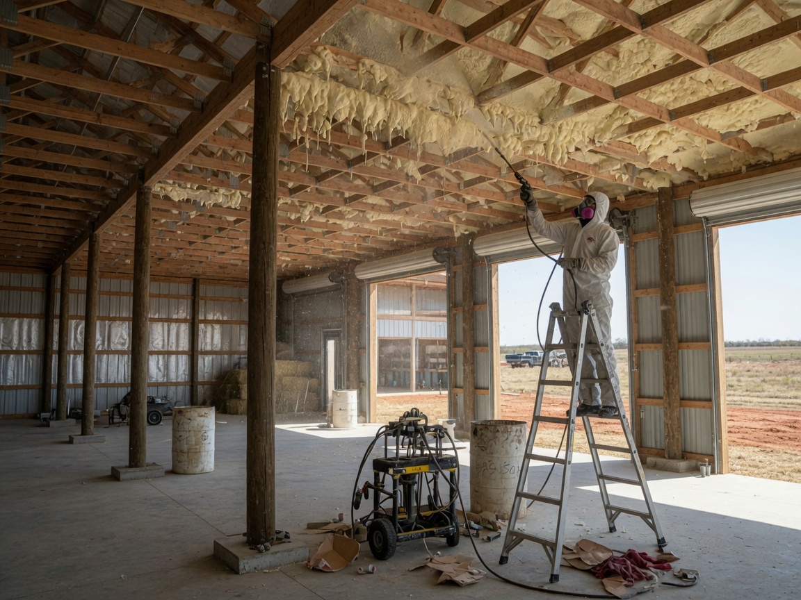 spray foam insulation in Checotah