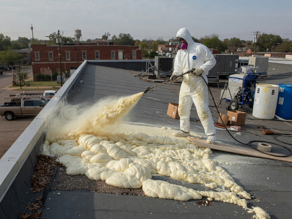 Spray Foam Roofing in Okmulgee, OK